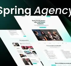 Spring Agency By Hubresolution