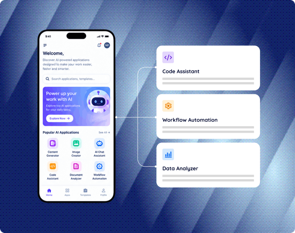 ai powerd applications by hub resolution
