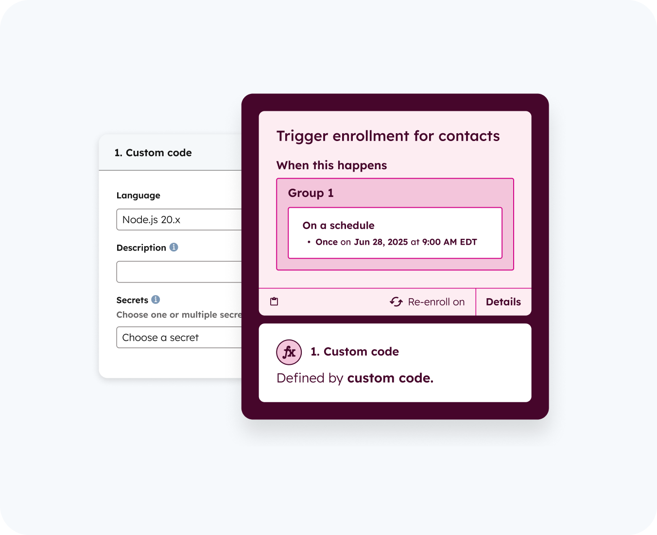 business process automation by hub resolution
