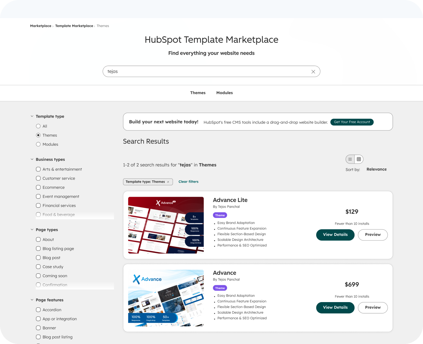 custom hubspot themes by hub resolution