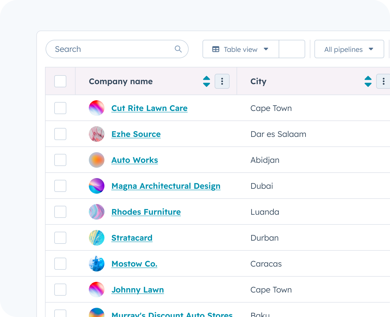 dynamic content by hub resolution