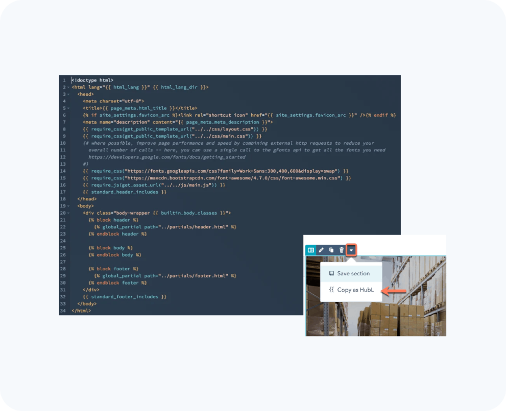 hubl development by hub resolution