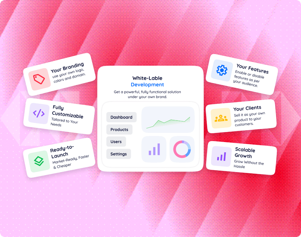 white label development by hub resolution
