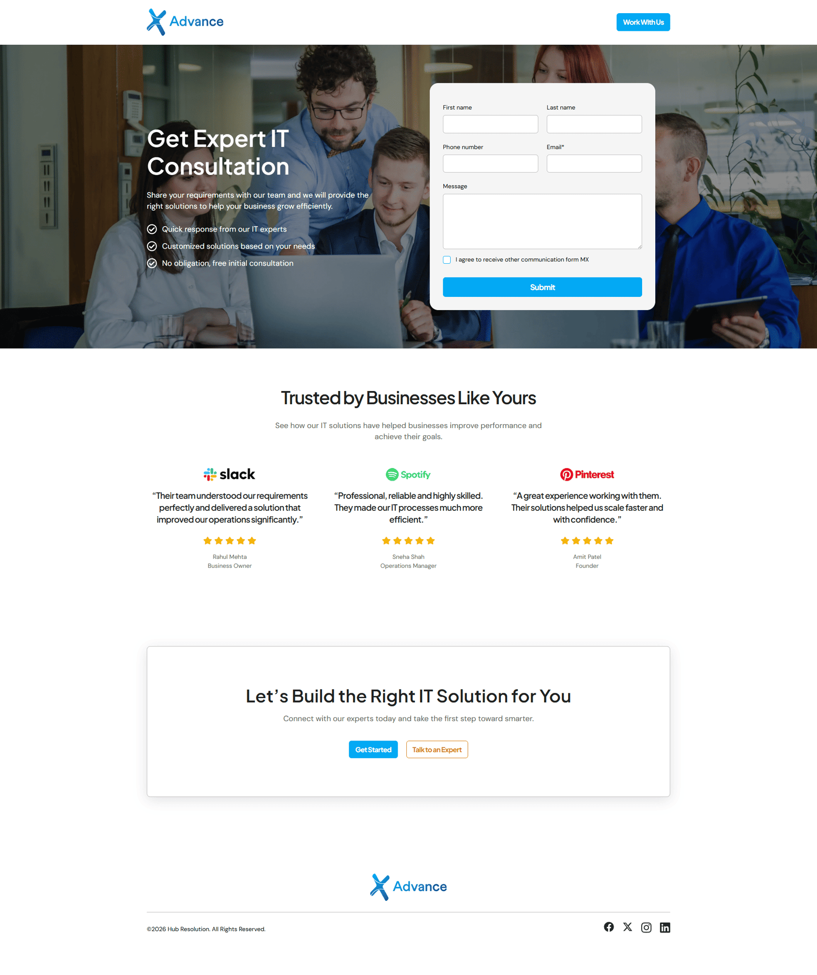 Landing page - 02