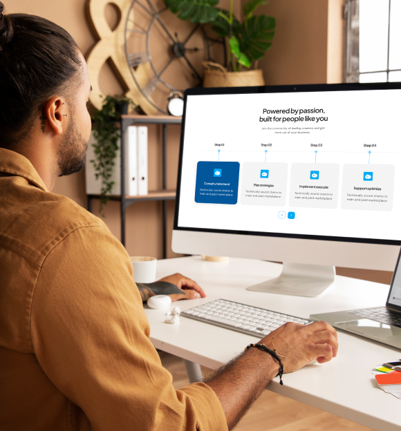 page development