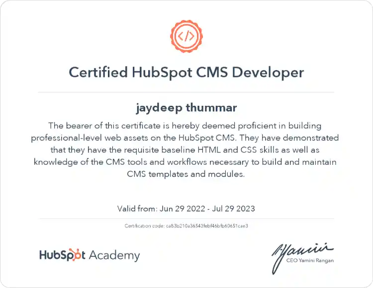 Hubspot onboarding with Hub Resolution