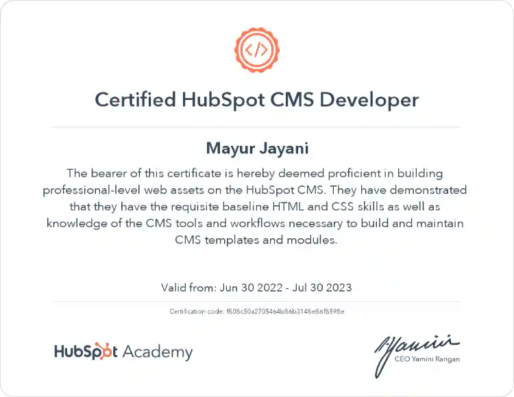 Hubspot onboarding with Hub Resolution